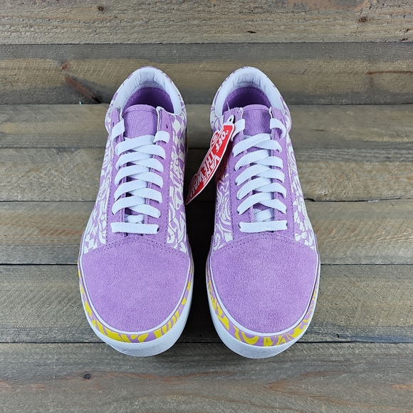 Vans Old Skool Stacked Wavy Days Platform Women's Shoes Suede & Canvas - Picture 6 of 10